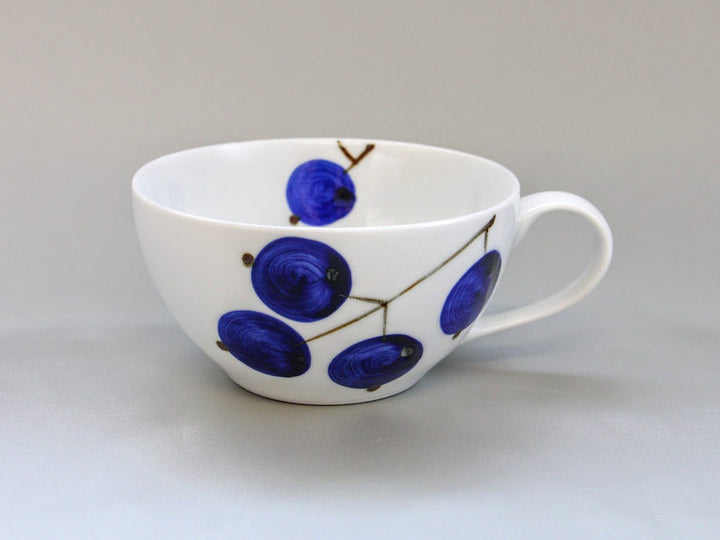 BIWA Soup Cup Blue - Crafted By Fukuho Kiln