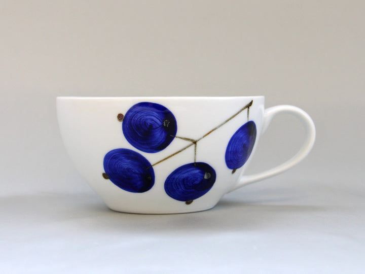 BIWA Soup Cup Blue - Crafted By Fukuho Kiln