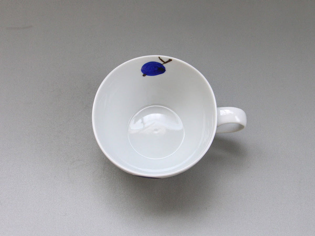 BIWA Soup Cup Blue - Crafted By Fukuho Kiln