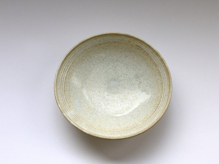 White Matte Glazed Pasta Plate Small - Crafted By Kazuhito Yamamoto