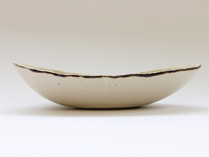 Rimsabi beige cocoon Bowl - Crafted By Nobuyuki Murai