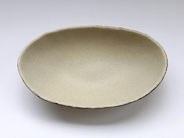 Rimsabi beige cocoon Bowl - Crafted By Nobuyuki Murai