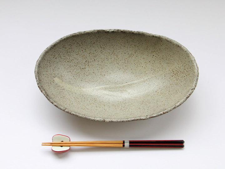 Ash Glazed cocoon Bowl - Crafted By Nobuyuki Murai