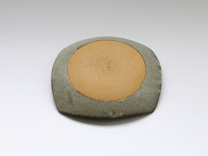 Ash Glazed 16cm Square Plate - Crafted By Nobuyuki Murai