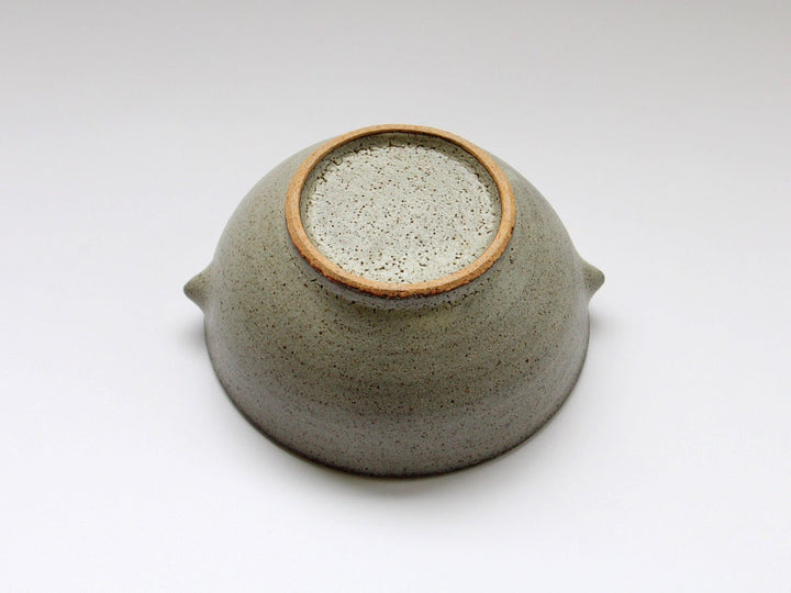 Ash Glazed Pot with Handles - Crafted By Nobuyuki Murai