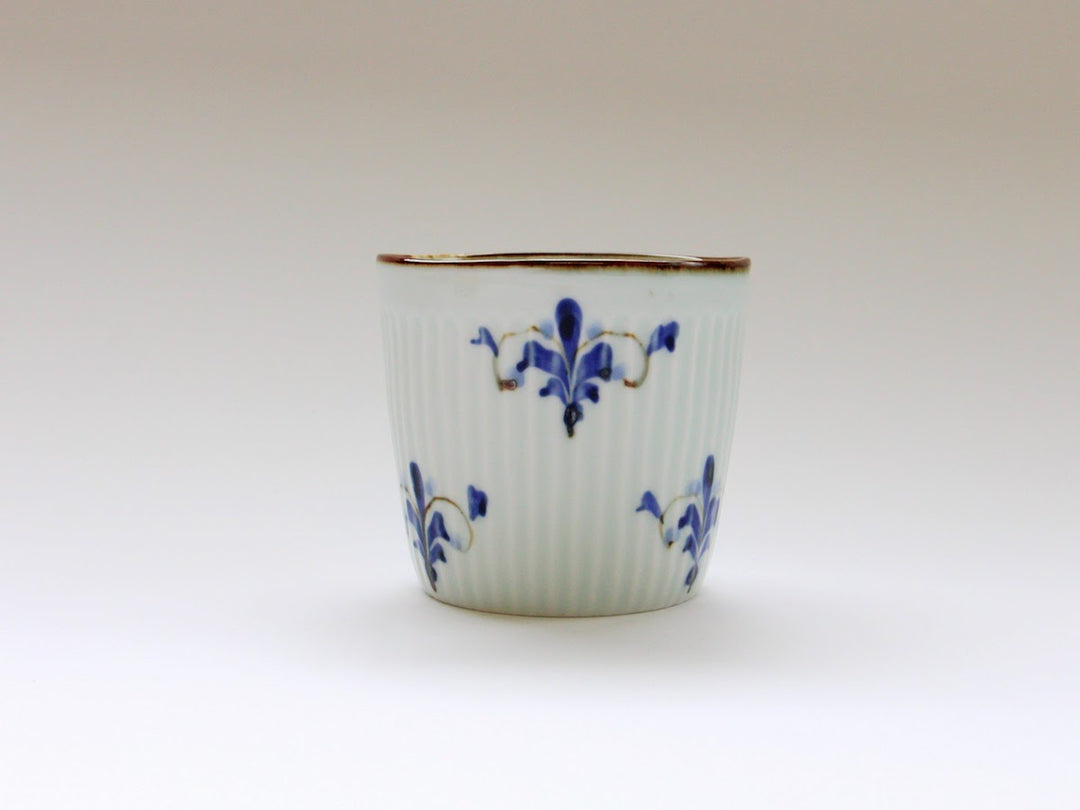 Ridged Leaves Soba Cup - Crafted By Koyo Kiln