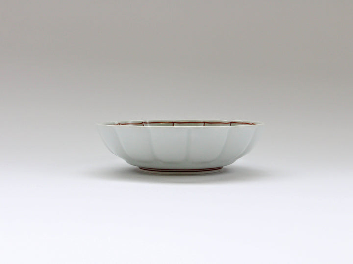 Chrysanthemum-Edged Small Bowl Nishikibuchidori - Crafted By Koyo Kiln