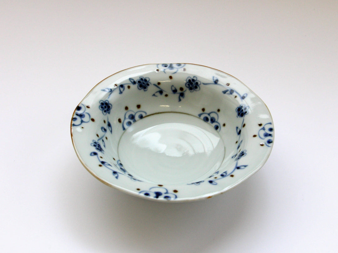 Vine Arabesque Rim Bowl - Crafted By Tokushichi Kiln