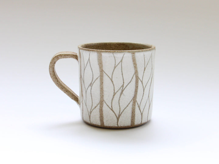 Lupo Woodland Pattern Mug - Crafted By Seitoen