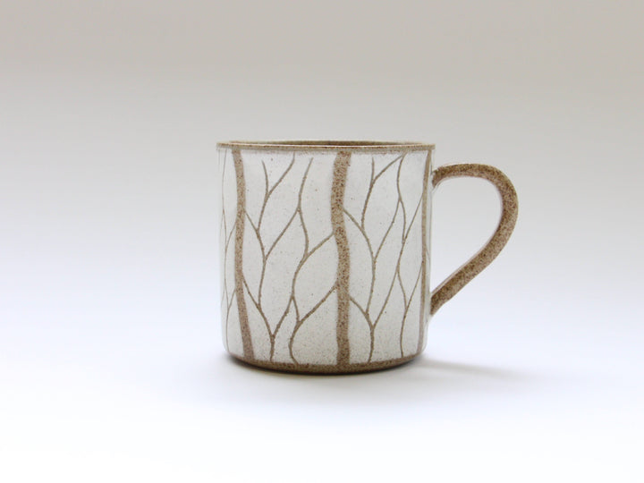 Lupo Woodland Pattern Mug - Crafted By Seitoen