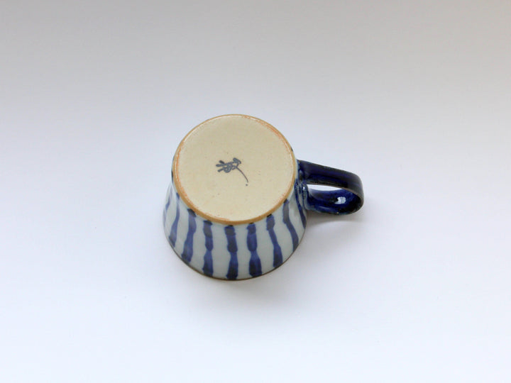 Damitokusa Dote Mug Blue - Crafted By Binsai Kiln