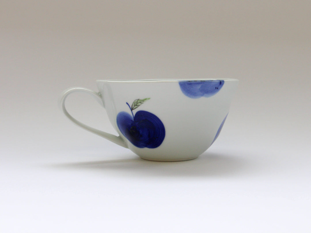 Apple Soup Cup Red - Crafted By Binsai kiln