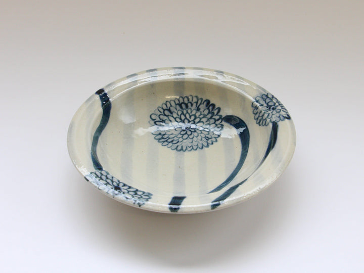 Flower Car Soup Plate - Crafted By Sozan Kiln