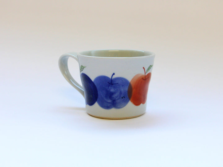 Apple Dote Mug Red - Crafted By Binsai Kiln