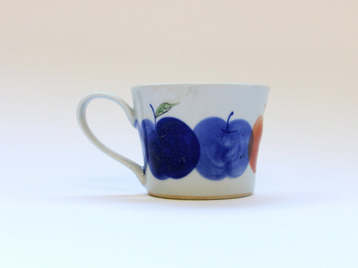 Apple Dote Mug Red - Crafted By Binsai Kiln