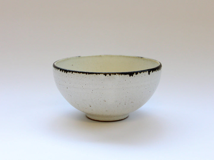 SmallWhite Clay Bowl - Crafted By Fumiyama Kanae