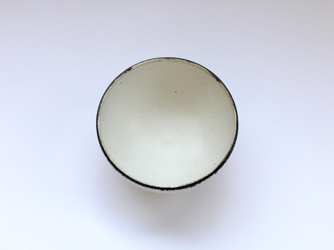 SmallWhite Clay Bowl - Crafted By Fumiyama Kanae