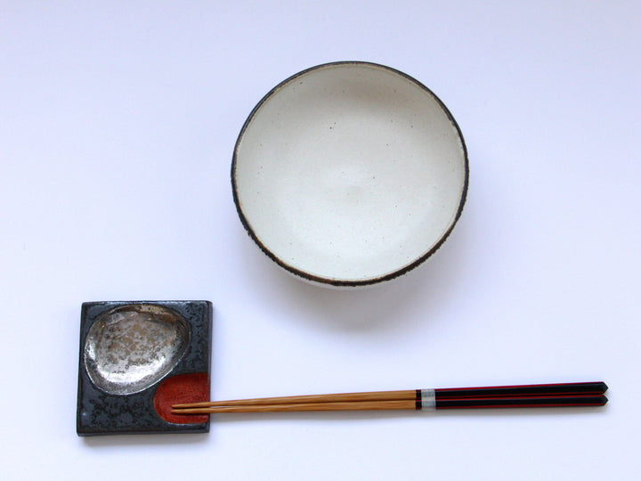 Small White Clay Bowl - Crafted By Fumiyama Kanae