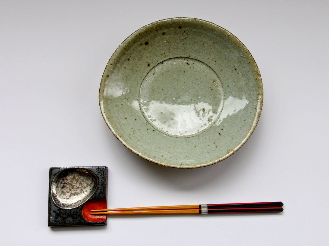 Ofukei Katakuchi 6-Sun Shallow Bowl - Crafted By Hyozan Kiln