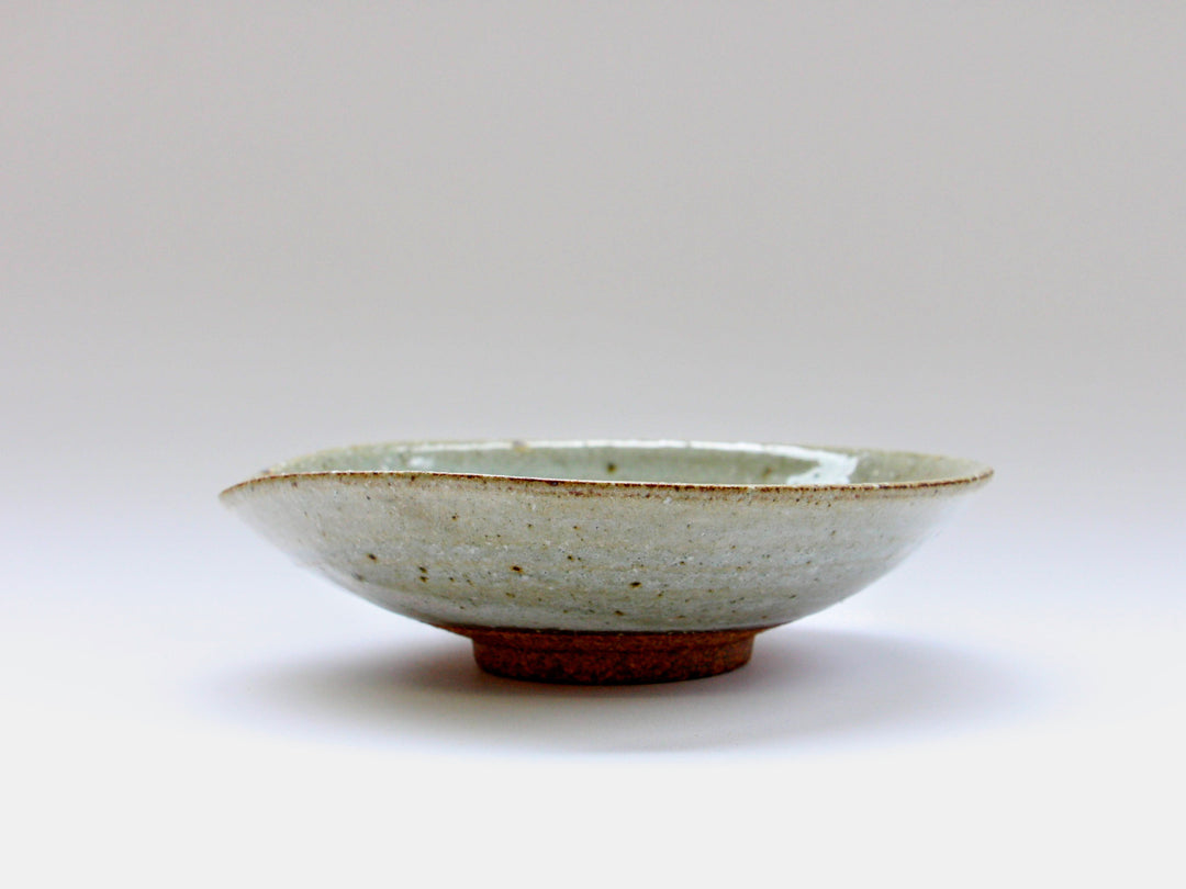 Ofukei Katakuchi 5-Sun Shallow Bowl - Crafted By Hyozan Kiln