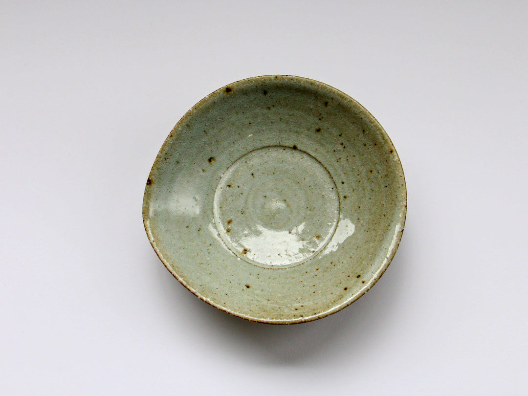 Ofukei Katakuchi 5-Sun Shallow Bowl - Crafted By Hyozan Kiln