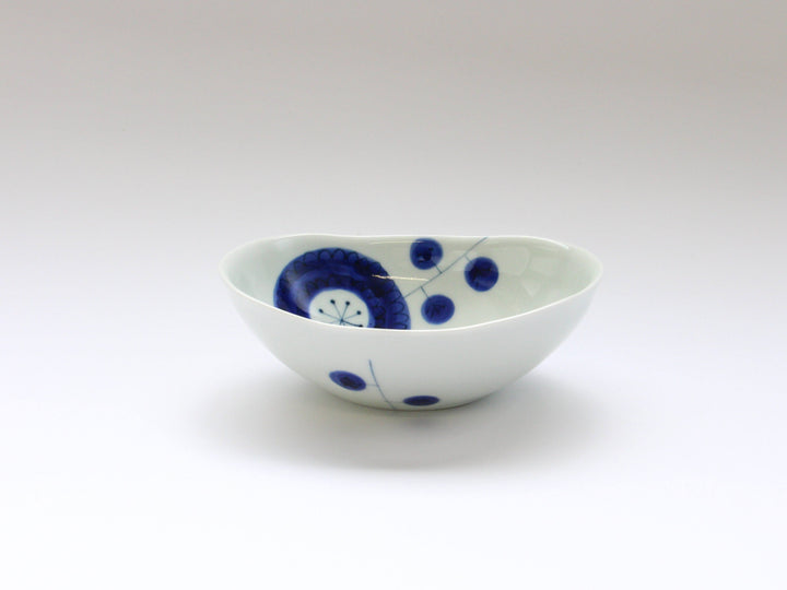 Rinka Oval Shallow Small Bowl - Crafted By Ippo Kiln