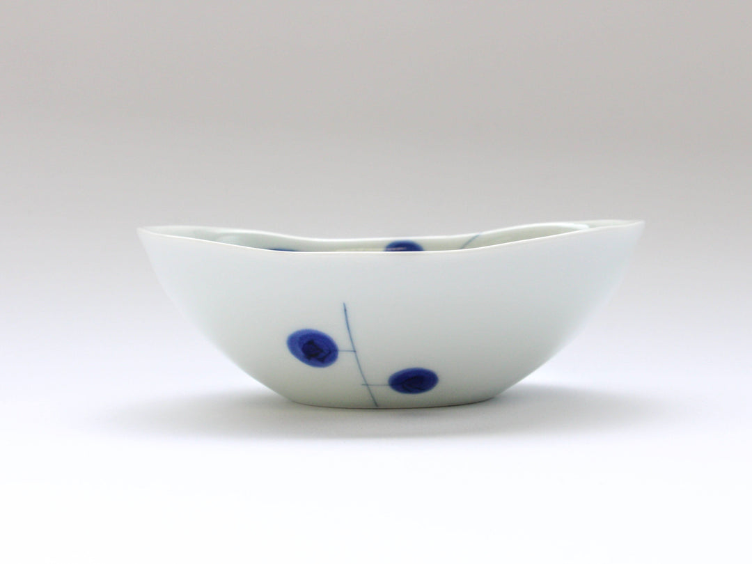 Rinka Oval Shallow Small Bowl - Crafted By Ippo Kiln