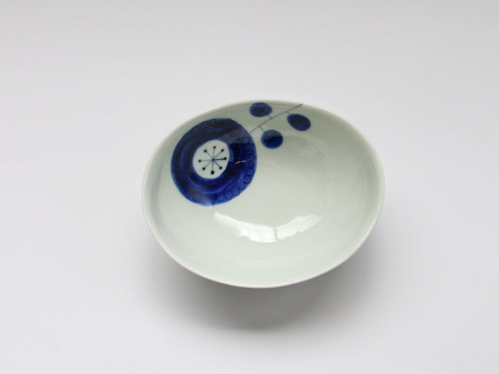 Rinka Oval Shallow Small Bowl - Crafted By Ippo Kiln