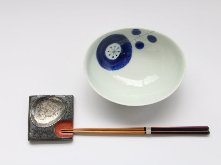 Rinka Oval Shallow Small Bowl - Crafted By Ippo Kiln