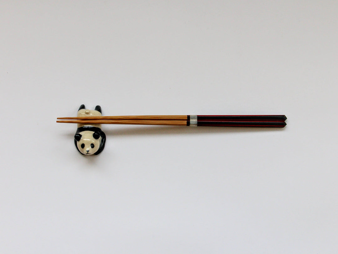 Panda Chopstick Rest A - Crafted By Ryo Makita