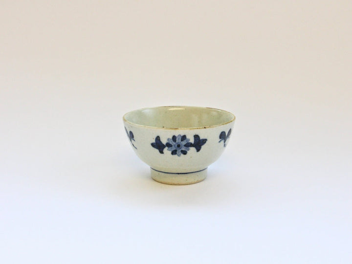 Old Underglazed Flower Bowl Small - Crafted By Pottery Ao