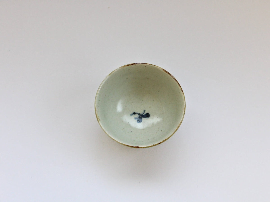 Old Underglazed Flower Bowl Small - Crafted By Pottery Ao