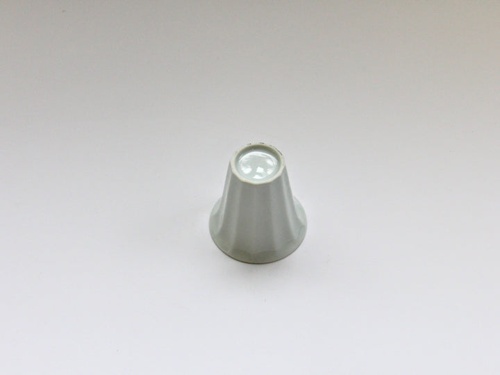 Faceted Trumpet Sake Cup White - Crafted By Seitoen