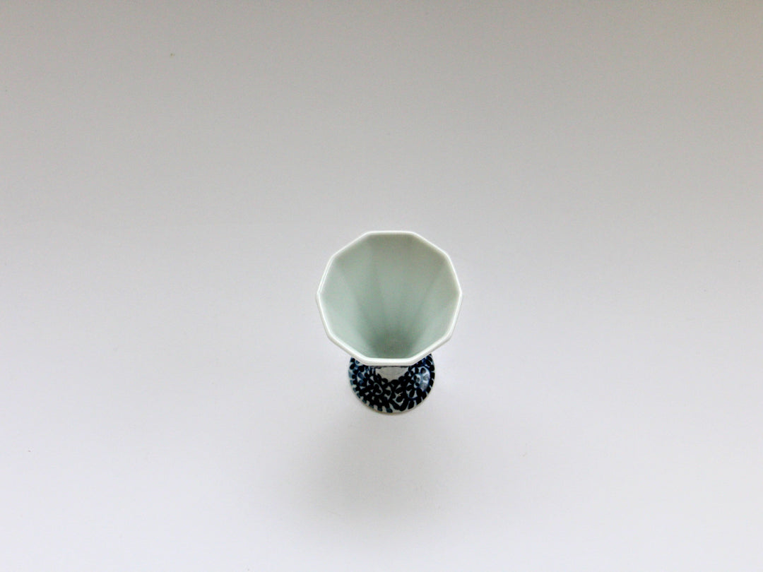 Octagonal Aperitif Cup with Octopus Arabesque Pattern - Crafted By Seitoen