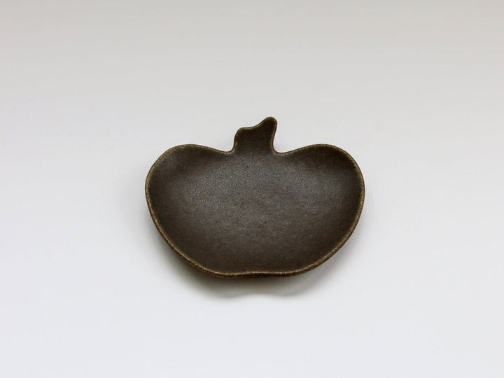 Rust Glazed Apple Plate Small - Crafted By Furutani Pottery