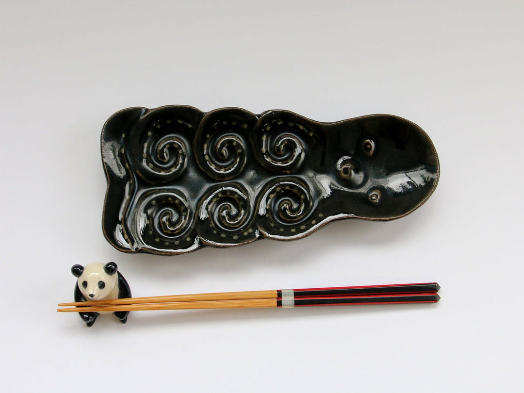 Takoyaki Plate Black - Crafted By Ryo Makita