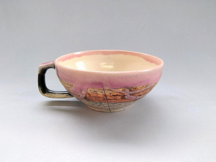 Cafe Soup Pink - Crafted By Kakurin Kiln