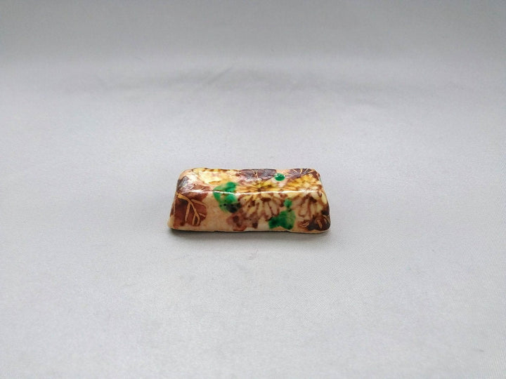 Colored Chrysanthemum Chopstick Rest - Crafted By Hitori Wada