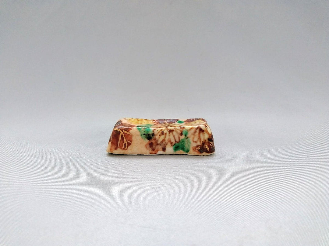 Colored Chrysanthemum Chopstick Rest - Crafted By Hitori Wada