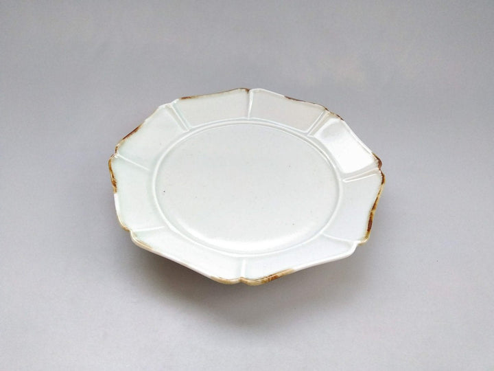 Rimsa Ash Glazed Octagonal 7-Sun Plate - Crafted By Pottery Ao