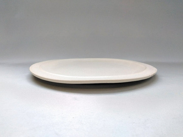 Color Matte Rim Plate Large White - Crafted By Takuya Ohara