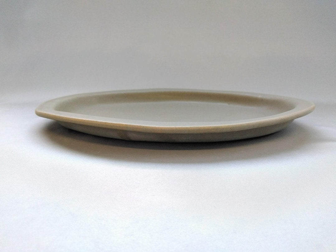 Color Matte Oval Plate L Green - Crafted By Takuya Ohara