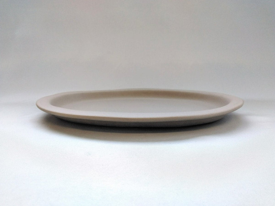 Color Matte Oval Plate L Gray - Crafted By Takuya Ohara