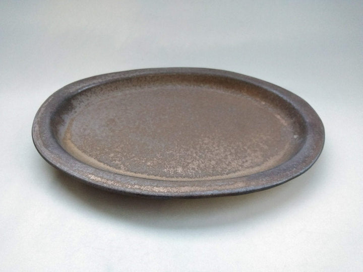 Color Matte Oval Plate L Black - Crafted By Takuya Ohara