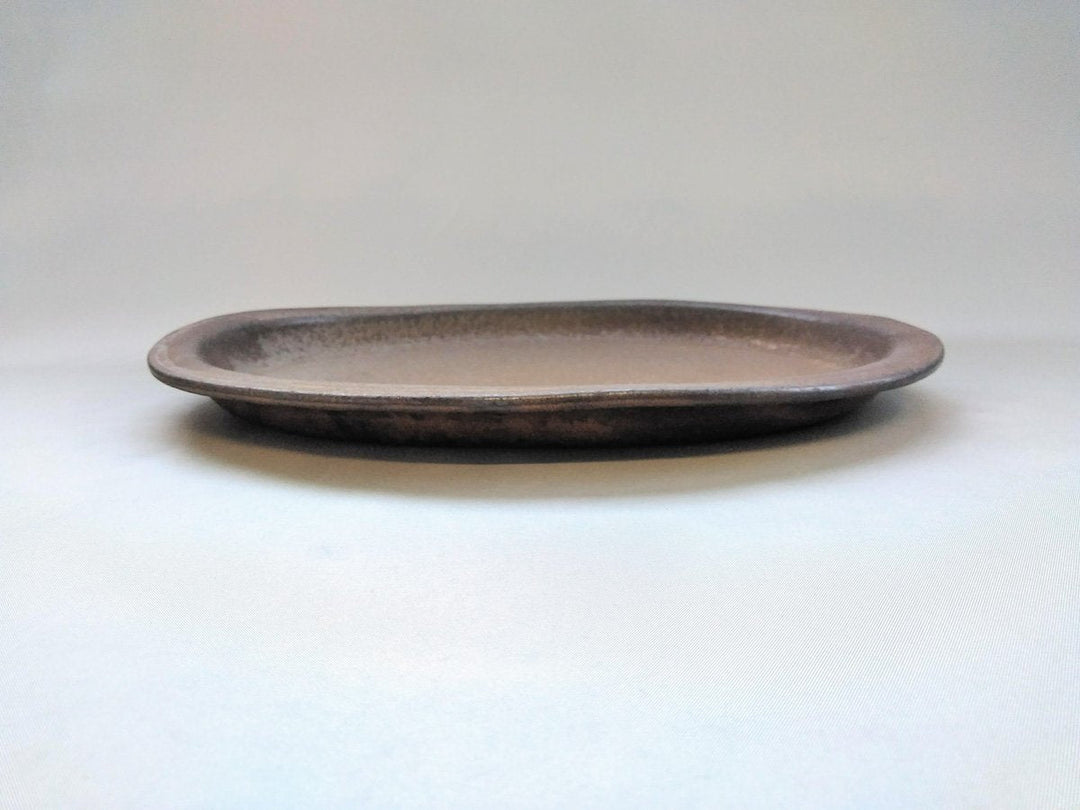 Color Matte Oval Plate L Black - Crafted By Takuya Ohara