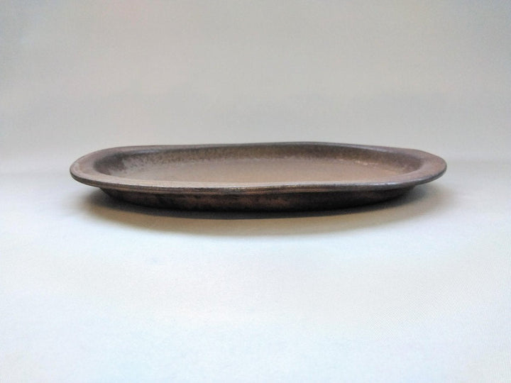 Color Matte Oval Plate L Black - Crafted By Takuya Ohara