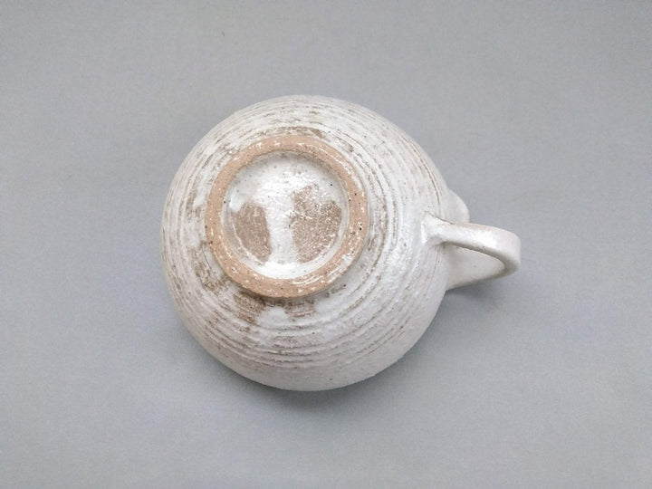 New White Slip Soup Cup - Crafted By Masahiro Kumagai