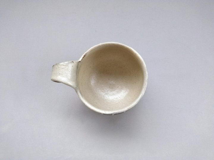 Slip Trailing Shallow Round Mug - Crafted By Seisaku Kusaka/Mari