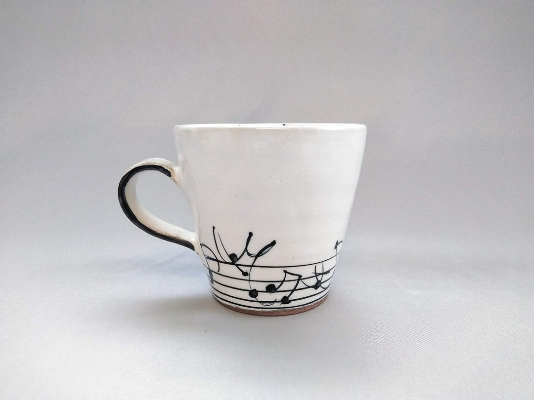 White Note Mug - Crafted By Takee Tatsu