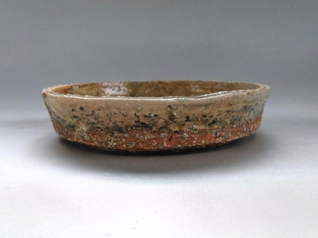 Hagi Ash Glazed Pot in Wooden box - Crafted By Take Kuroda